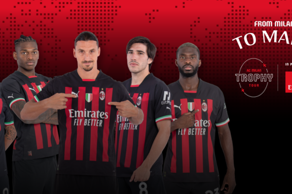 Lo scudetto rossonero attraversa l’oceano